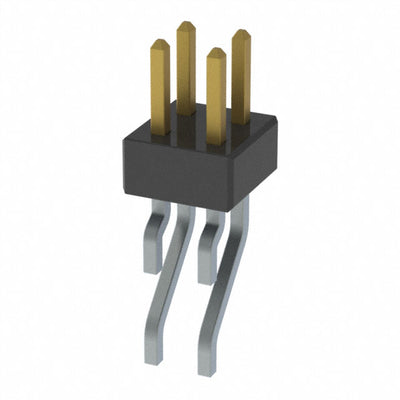 MMT-102-01-S-DH-P-TR by Samtec Inc. - CONNECTOR HEADER SMD R/A 4POS 2MM