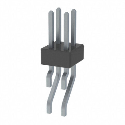MMT-102-02-T-DH by Samtec Inc. - CONNECTOR HEADER SMD R/A 4POS 2MM