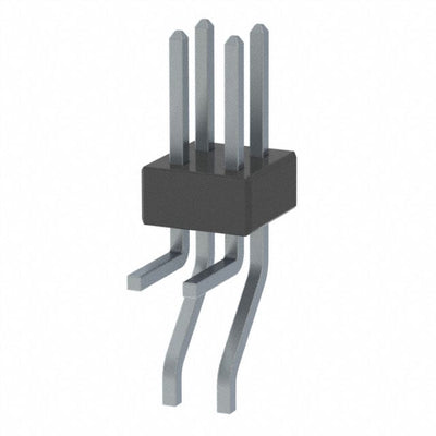 MMT-102-02-T-MT by Samtec Inc. - CONNECTOR HEADER SMD R/A 4POS 2MM