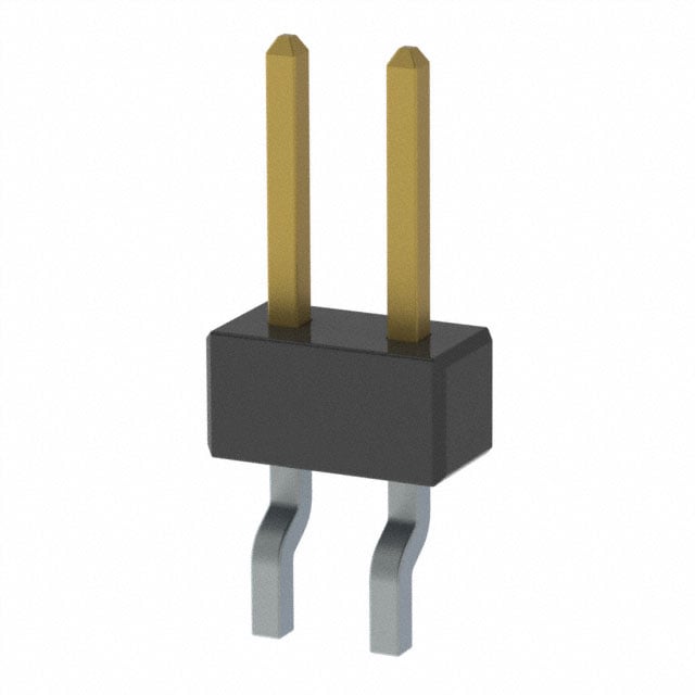 MMT-102-02-LM-SH-P-TR by Samtec Inc. - CONNECTOR HEADER SMD R/A 2POS 2MM