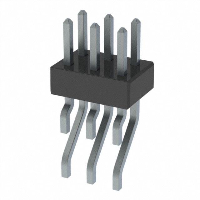 MMT-103-01-TM-DH-P by Samtec Inc. - CONNECTOR HEADER SMD R/A 6POS 2MM
