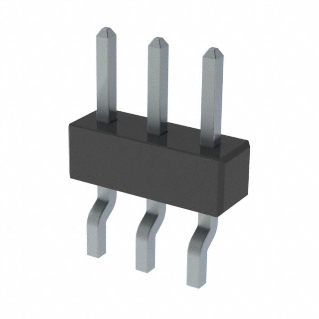 MMT-103-01-TM-SH-P by Samtec Inc. - CONNECTOR HEADER SMD R/A 3POS 2MM