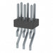 MMT-103-02-T-DH-P-TR by Samtec Inc. - CONNECTOR HEADER SMD R/A 6POS 2MM