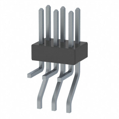 MMT-103-02-T-MT-K-TR by Samtec Inc. - CONNECTOR HEADER SMD R/A 6POS 2MM