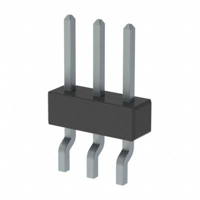 MMT-103-02-T-SH-TR by Samtec Inc. - CONNECTOR HEADER SMD R/A 3POS 2MM