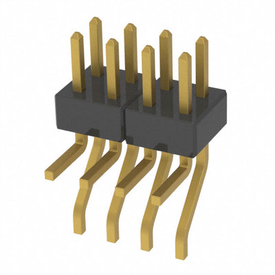 MMT-104-01-H-MT by Samtec Inc. - CONNECTOR HEADER SMD R/A 8POS 2MM