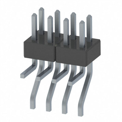 MMT-104-01-T-MT-P-TR by Samtec Inc. - CONNECTOR HEADER SMD R/A 8POS 2MM