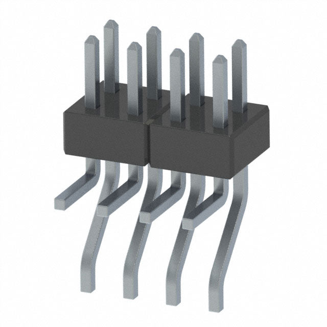 MMT-104-01-T-MT-P by Samtec Inc. - CONNECTOR HEADER SMD R/A 8POS 2MM