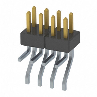 MMT-104-01-SM-MT by Samtec Inc. - CONNECTOR HEADER SMD R/A 8POS 2MM