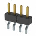MMT-104-01-LM-SH by Samtec Inc. - CONNECTOR HEADER SMD R/A 4POS 2MM