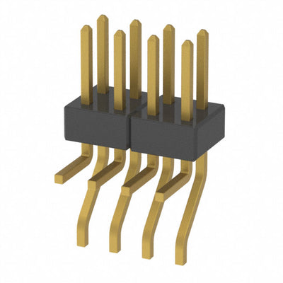 MMT-104-02-H-MT by Samtec Inc. - CONNECTOR HEADER SMD R/A 8POS 2MM