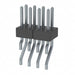 MMT-104-02-T-DH by Samtec Inc. - CONNECTOR HEADER SMD R/A 8POS 2MM