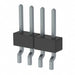 MMT-104-02-T-SH-TR by Samtec Inc. - CONNECTOR HEADER SMD R/A 4POS 2MM