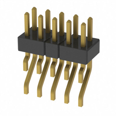 MMT-105-01-L-DH-A by Samtec Inc. - CONNECTOR HEADER SMD R/A 10POS 2MM