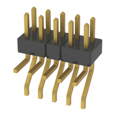 MMT-105-01-H-MT by Samtec Inc. - CONNECTOR HEADER SMD R/A 10POS 2MM