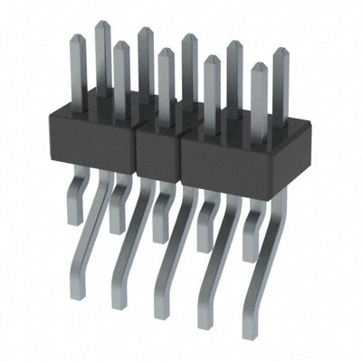MMT-105-01-TM-DH-P by Samtec Inc. - CONNECTOR HEADER SMD R/A 10POS 2MM