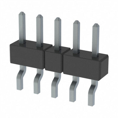 MMT-105-01-TM-SH by Samtec Inc. - CONNECTOR HEADER SMD R/A 5POS 2MM