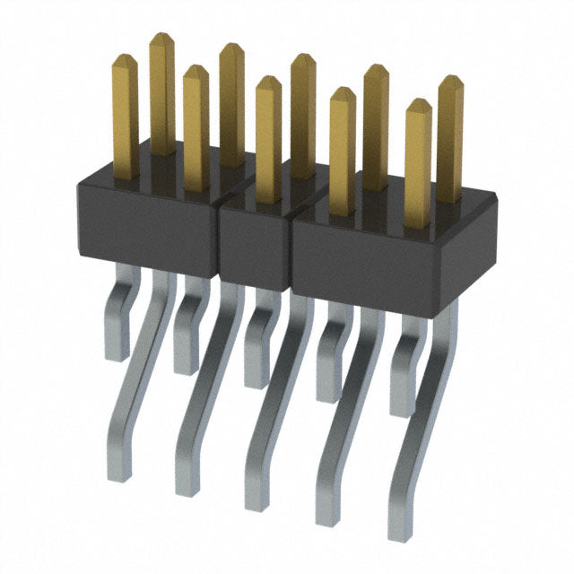 MMT-105-01-S-DH-P by Samtec Inc. - CONNECTOR HEADER SMD R/A 10POS 2MM