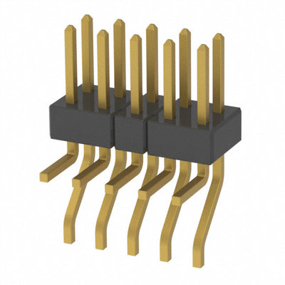 MMT-105-02-H-MT by Samtec Inc. - CONNECTOR HEADER SMD R/A 10POS 2MM