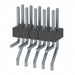 MMT-105-02-TM-MT by Samtec Inc. - CONNECTOR HEADER SMD R/A 10POS 2MM