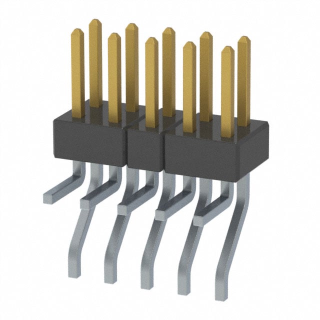 MMT-105-02-S-MT by Samtec Inc. - CONNECTOR HEADER SMD R/A 10POS 2MM