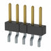 MMT-105-02-L-SH-P by Samtec Inc. - CONNECTOR HEADER SMD R/A 5POS 2MM