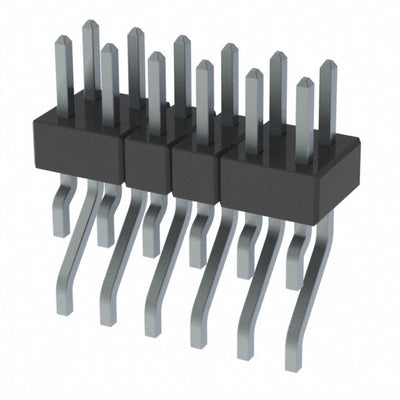 MMT-106-01-T-DH-P by Samtec Inc. - CONNECTOR HEADER SMD R/A 12POS 2MM