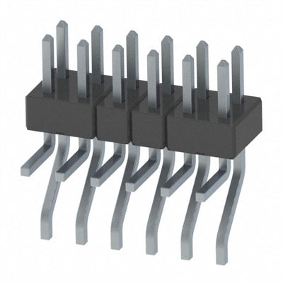 MMT-106-01-T-MT by Samtec Inc. - CONNECTOR HEADER SMD R/A 12POS 2MM