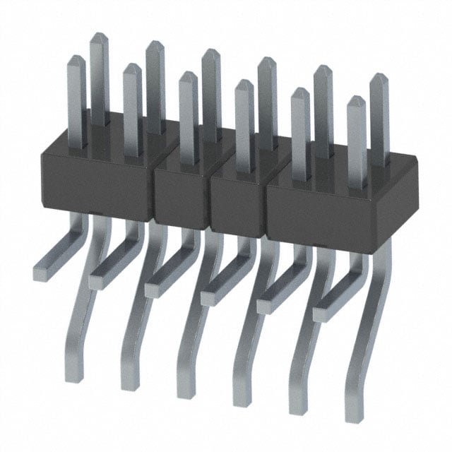 MMT-106-01-T-MT by Samtec Inc. - CONNECTOR HEADER SMD R/A 12POS 2MM
