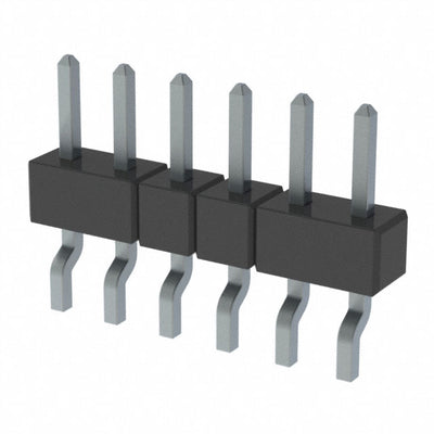 MMT-106-01-TM-SH-P-TR by Samtec Inc. - CONNECTOR HEADER SMD R/A 6POS 2MM