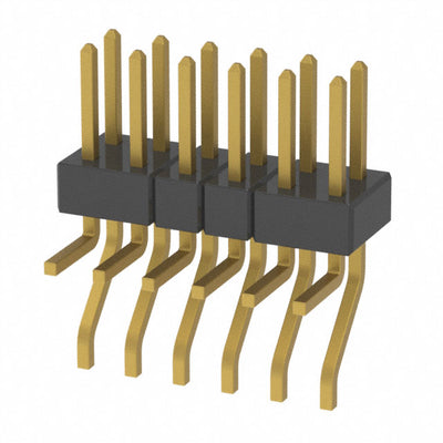 MMT-106-02-H-MT by Samtec Inc. - CONNECTOR HEADER SMD R/A 12POS 2MM