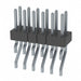 MMT-106-02-T-DH-K by Samtec Inc. - CONNECTOR HEADER SMD R/A 12POS 2MM