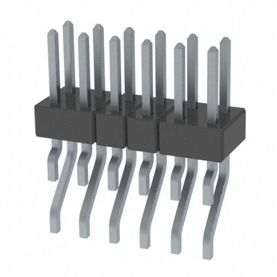 MMT-106-02-T-DH-K-TR by Samtec Inc. - CONNECTOR HEADER SMD R/A 12POS 2MM