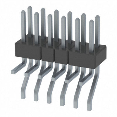 MMT-106-02-TM-MT by Samtec Inc. - CONNECTOR HEADER SMD R/A 12POS 2MM