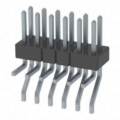 MMT-106-02-T-MT by Samtec Inc. - CONNECTOR HEADER SMD R/A 12POS 2MM