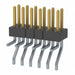 MMT-106-02-S-MT-P by Samtec Inc. - CONNECTOR HEADER SMD R/A 12POS 2MM