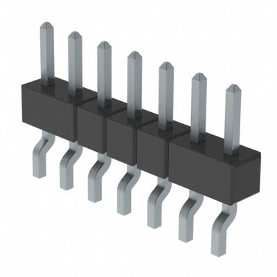 MMT-107-01-T-SH-TR by Samtec Inc. - CONNECTOR HEADER SMD R/A 7POS 2MM