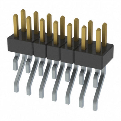 MMT-107-01-L-DH-K-TR by Samtec Inc. - CONNECTOR HEADER SMD R/A 14POS 2MM