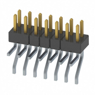 MMT-107-01-L-MT by Samtec Inc. - CONNECTOR HEADER SMD R/A 14POS 2MM