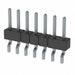 MMT-107-02-T-SH-P-TR by Samtec Inc. - CONNECTOR HEADER SMD R/A 7POS 2MM