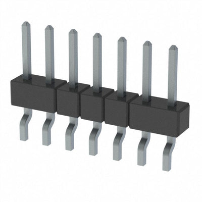 MMT-107-02-T-SH-K by Samtec Inc. - CONNECTOR HEADER SMD R/A 7POS 2MM