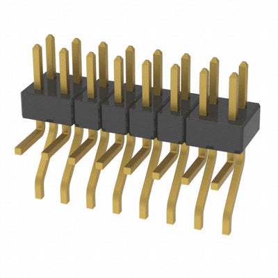 MMT-108-01-H-MT by Samtec Inc. - CONNECTOR HEADER SMD R/A 16POS 2MM