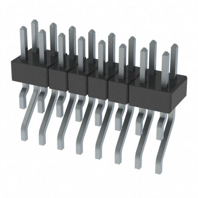 MMT-108-01-TM-DH-K-TR by Samtec Inc. - CONNECTOR HEADER SMD R/A 16POS 2MM