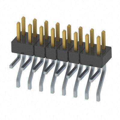 MMT-108-01-SM-MT-K-TR by Samtec Inc. - CONNECTOR HEADER SMD R/A 16POS 2MM