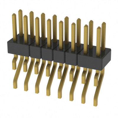 MMT-108-02-H-DH-TR by Samtec Inc. - CONNECTOR HEADER SMD R/A 16POS 2MM