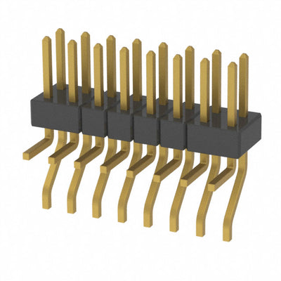 MMT-108-02-H-MT by Samtec Inc. - CONNECTOR HEADER SMD R/A 16POS 2MM