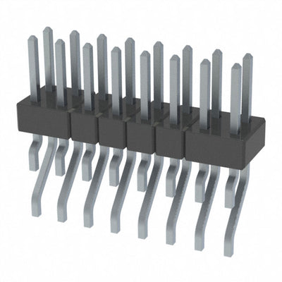 MMT-108-02-T-DH-P-TR by Samtec Inc. - CONNECTOR HEADER SMD R/A 16POS 2MM