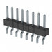 MMT-108-02-T-SH-P by Samtec Inc. - CONNECTOR HEADER SMD R/A 8POS 2MM