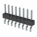 MMT-108-02-T-SH-P-TR by Samtec Inc. - CONNECTOR HEADER SMD R/A 8POS 2MM