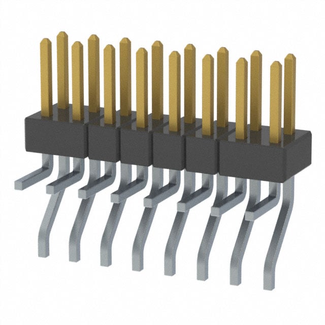 MMT-108-02-L-MT-P by Samtec Inc. - CONNECTOR HEADER SMD R/A 16POS 2MM
